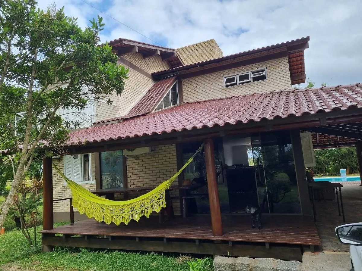 Casa de Férias Sitio Com Piscina Hidromassagem Com Acesso Ao Rio Mampituba Vila Passo de Torres Brasil